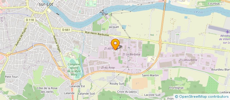 localisation de l'entreprise SARL PRUNEAUX DE MENET à VILLENEUVE-SUR-LOT