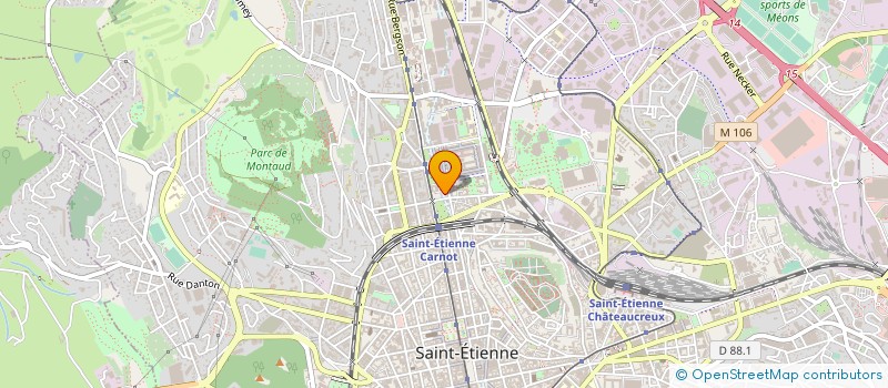 localisation de l'entreprise SARL PSA à SAINT-ETIENNE