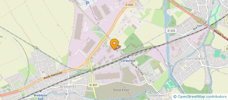 localisation de l'entreprise SARL PSF à BREBIERES