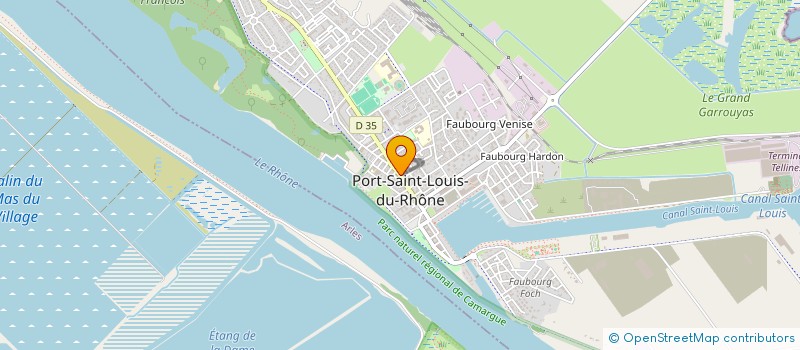 localisation de l'entreprise SARL PSL à PORT-SAINT-LOUIS-DU-RHONE