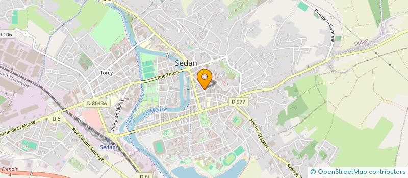 localisation de l'entreprise SARL PSL GROUP  SEDAN