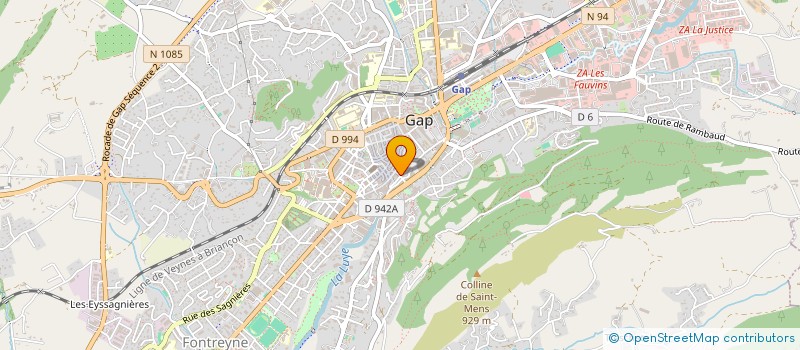 localisation de l'entreprise SARL PUBLICINQ à GAP