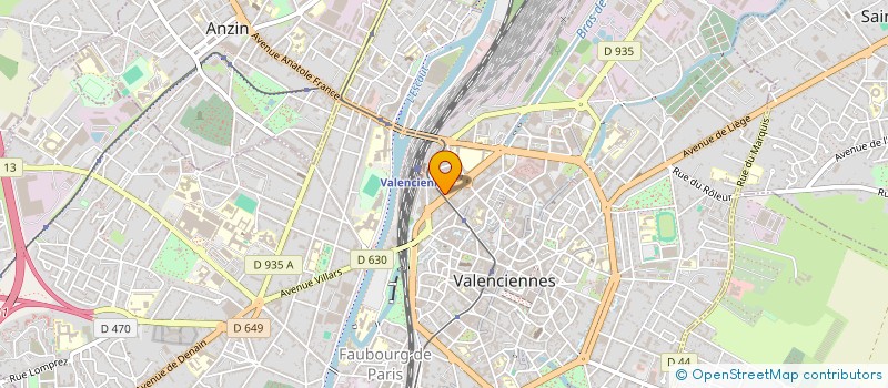 localisation de l'entreprise SARL PUBLIMAG IERA à VALENCIENNES