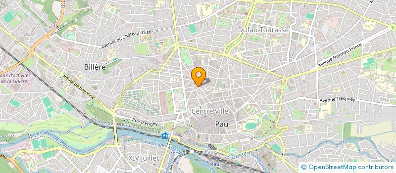 localisation de l'entreprise SARL PUBLITEXT à PAU