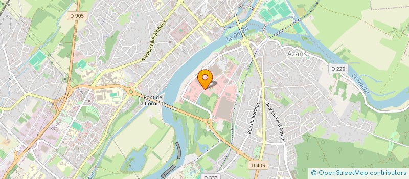 localisation de l'entreprise SARL PUGET à DOLE
