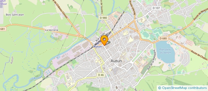 localisation de l'entreprise SARL PULSAT AUTUN  AUTUN