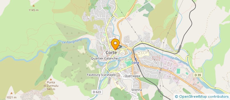 localisation de l'entreprise SARL PUNTA ARTICA à CORTE