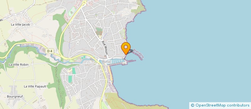 localisation de l'entreprise SARL PUNTA CANA à BINIC-ETABLES-SUR-MER