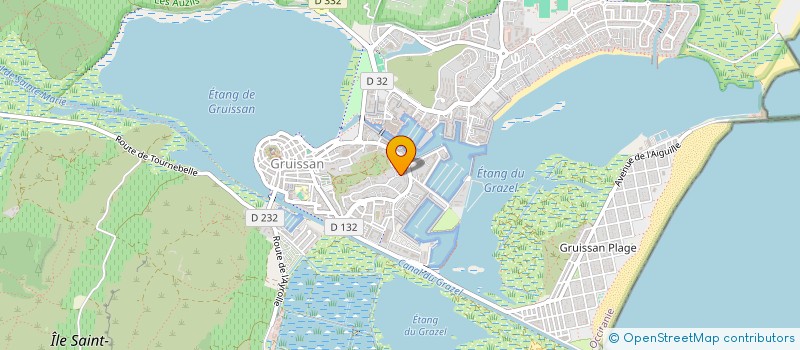 localisation de l'entreprise SARL PURPLE à GRUISSAN