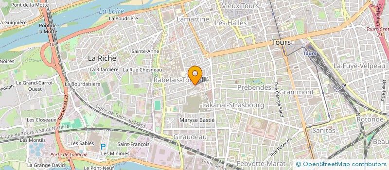 localisation de l'entreprise SARL PY  TOURS