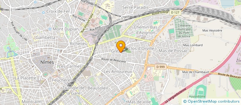 localisation de l'entreprise SARL PYM  NIMES