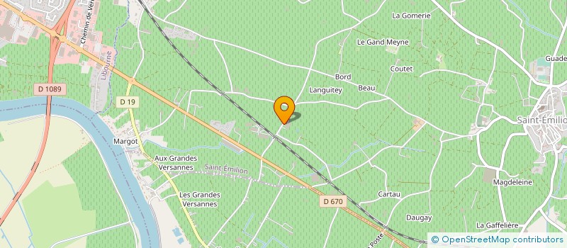 localisation de l'entreprise SARL PYRES  SAINT-EMILION