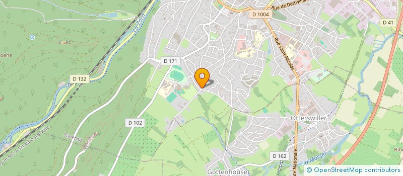 localisation de l'entreprise SARL QBAT  SAVERNE