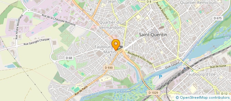 localisation de l'entreprise SARL QUAD HORIZON NAUTIC à SAINT-QUENTIN
