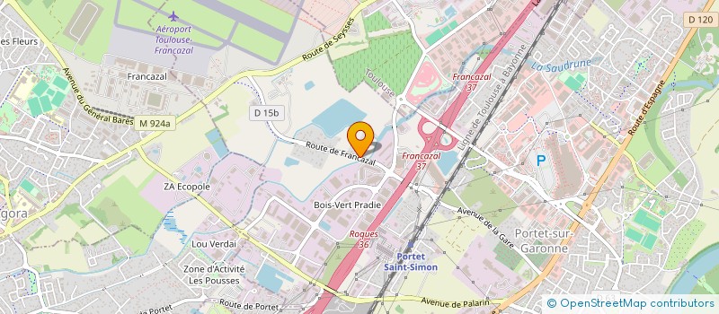localisation de l'entreprise SARL QUAGLIA à PORTET-SUR-GARONNE