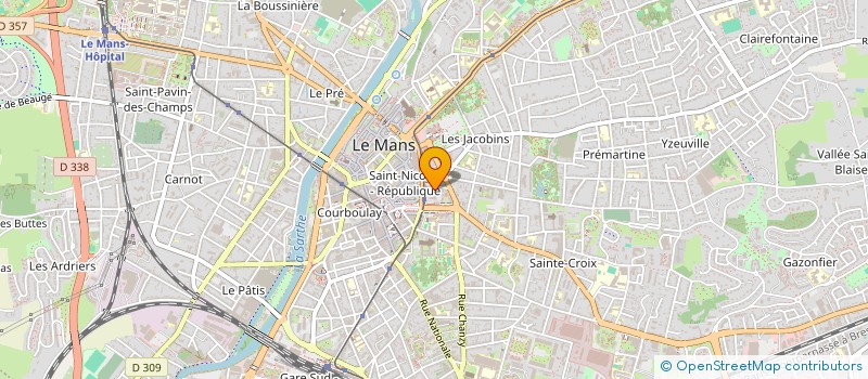 localisation de l'entreprise SARL QUAI DES BRUNES à LE MANS
