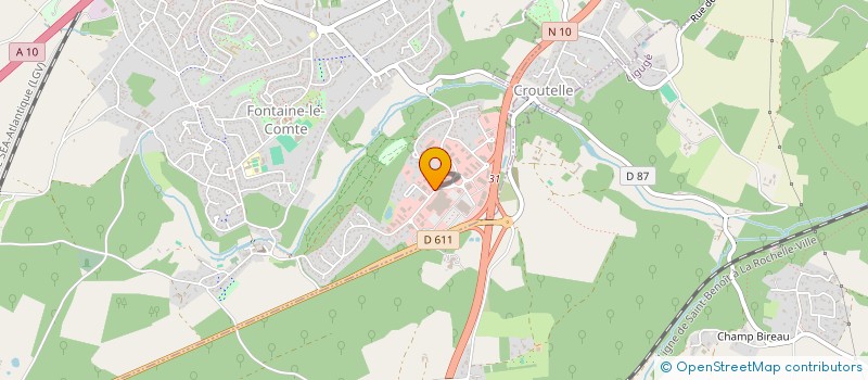 localisation de l'entreprise SARL QUALIPOSE MENUISERIE à FONTAINE-LE-COMTE