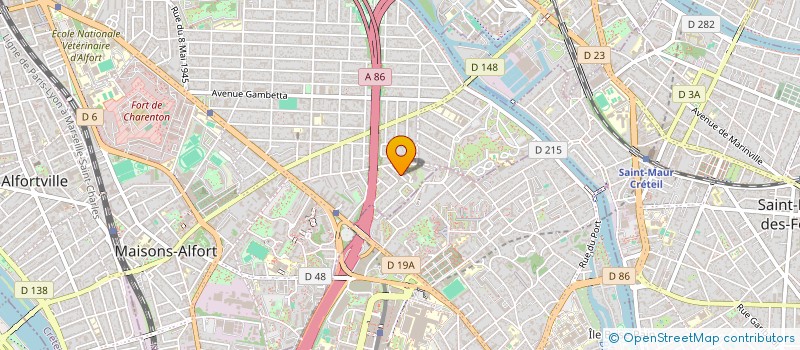 localisation de l'entreprise SARL QUALIPRICE  MAISONS-ALFORT