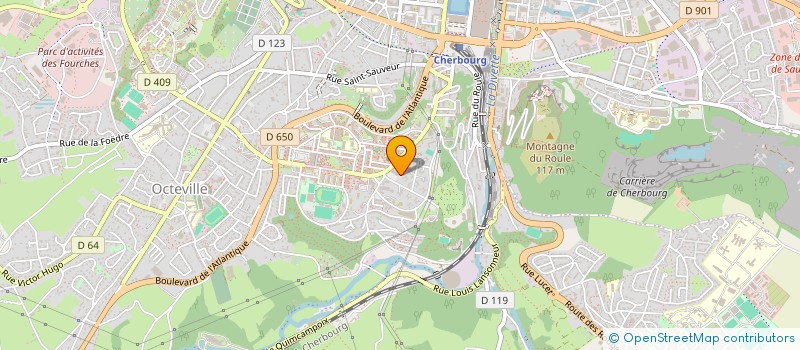 localisation de l'entreprise SARL QUALITY FITNESS  CHERBOURG-EN-COTENTIN