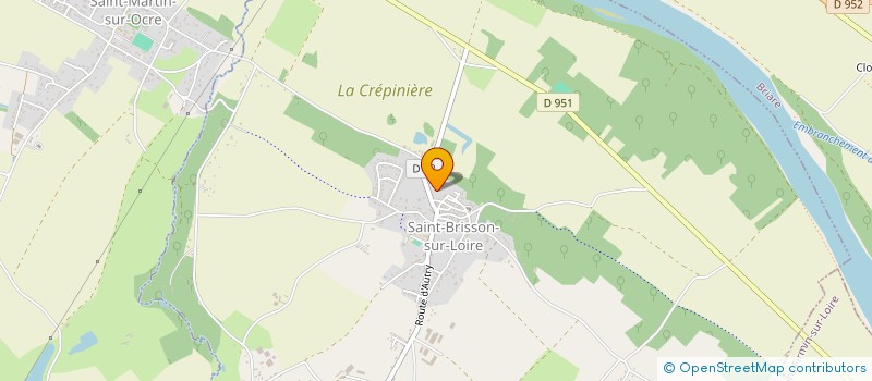 localisation de l'entreprise SARL QUALREA à SAINT-BRISSON-SUR-LOIRE