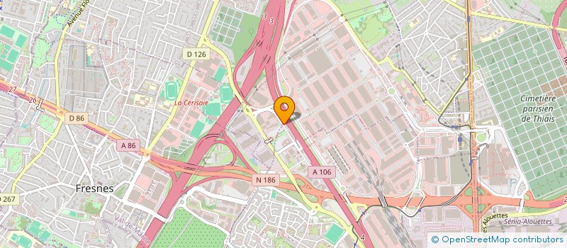 localisation de l'entreprise SARL QUASIFILDUO  RUNGIS