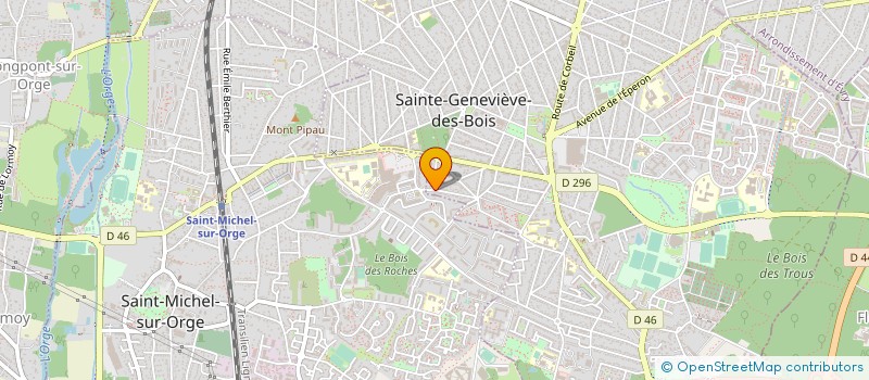 localisation de l'entreprise SARL QUASTOR à SAINTE-GENEVIEVE-DES-BOIS