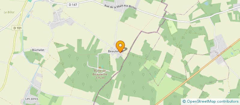 localisation de l'entreprise SARL QUATREBOEUFS CEDRIC à BOUTIGNY-PROUAIS