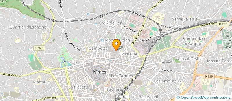 localisation de l'entreprise SARL QUEEN S BEER à NIMES