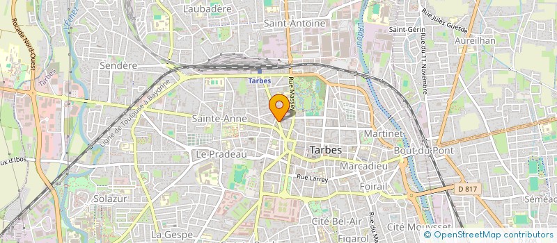 localisation de l'entreprise SARL QUENTIN  TARBES