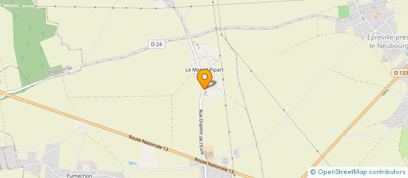 localisation de l'entreprise SARL QUENTIN GUILLAUME à ECARDENVILLE-LA-CAMPAGNE