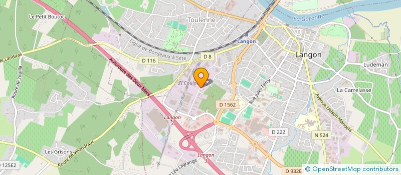 localisation de l'entreprise SARL QUENTIN LABBE à LANGON