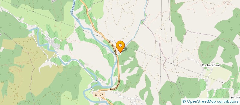 localisation de l'entreprise SARL QUENTINE  SAINT-THOME