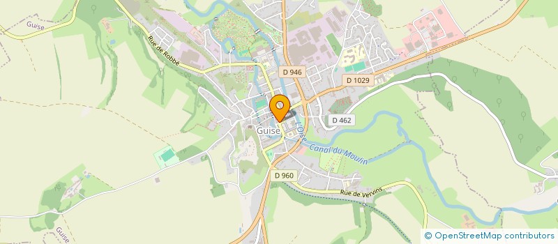 localisation de l'entreprise SARL QUESSANGE DIFFUSION  GUISE