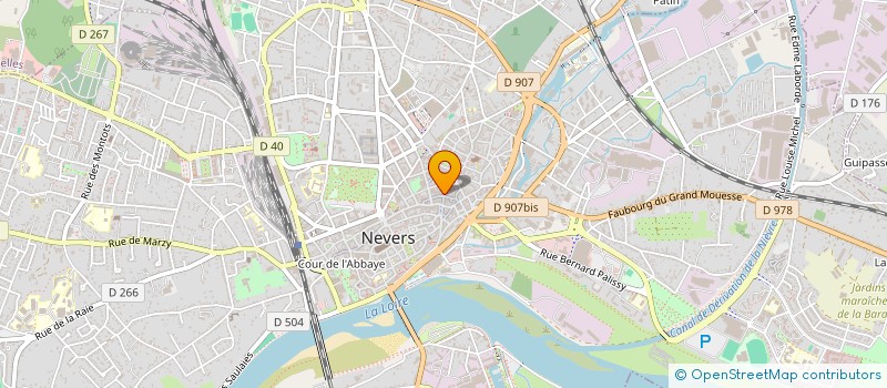 localisation de l'entreprise SARL QUI DORE DINE à NEVERS