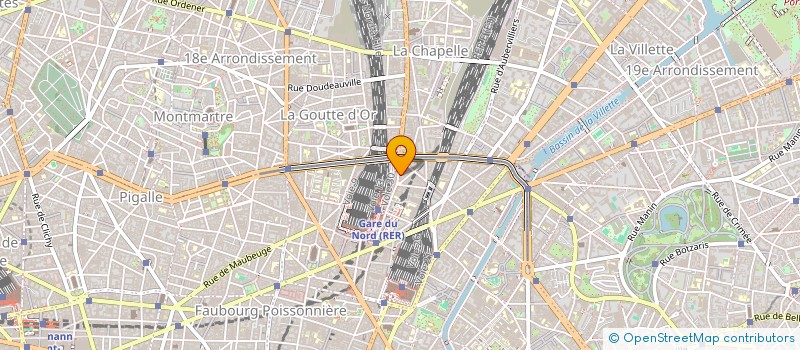 localisation de l'entreprise SARL QUICK ASIA  PARIS