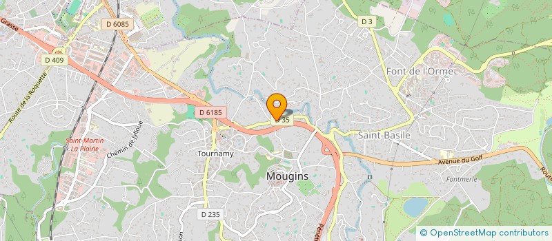 localisation de l'entreprise SARL QUICK BLOCK INTERNATIONAL à MOUGINS