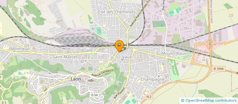 localisation de l'entreprise SARL QUIN MATOS WELER à LAON
