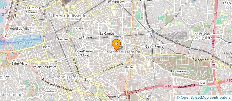 localisation de l'entreprise SARL QUINCAILLERIE 2000 à MARSEILLE