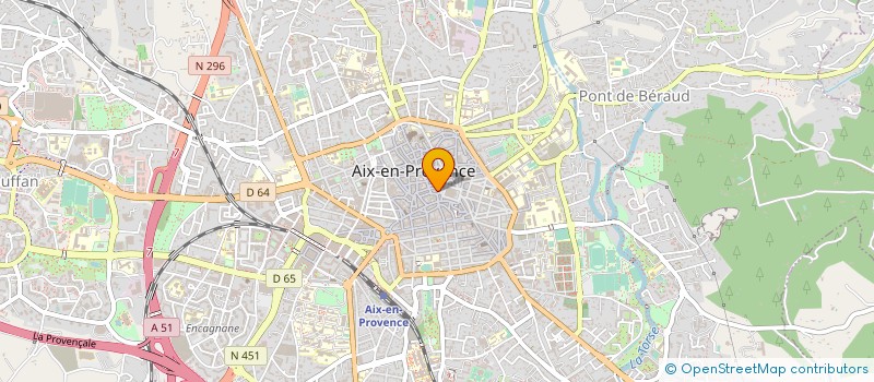 localisation de l'entreprise SARL QUINCAILLERIE CENTRALE à AIX-EN-PROVENCE