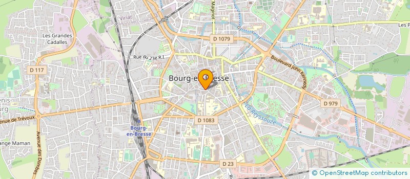 localisation de l'entreprise SARL QUINET à BOURG-EN-BRESSE