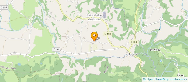localisation de l'entreprise SARL QUINTARD à SAINT-FELIX-DE-LUNEL