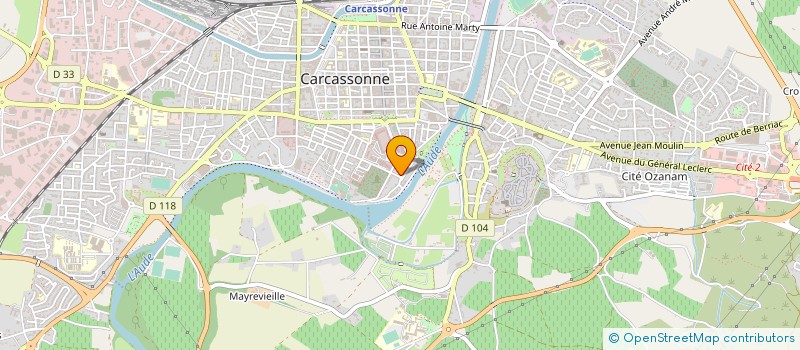 localisation de l'entreprise SARL QUINTILLA ET FILS à CARCASSONNE