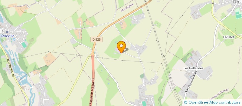 localisation de l'entreprise SARL QUINTIN  MANEGLISE