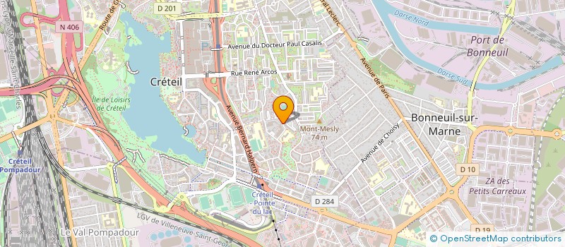 localisation de l'entreprise SARL QUIQ PIZZA  CRETEIL