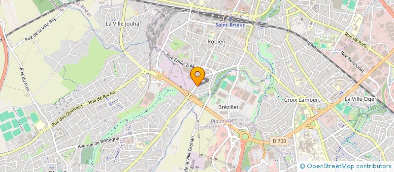 localisation de l'entreprise SARL QUIRATAIRE EOUZAN TRAVADON à SAINT-BRIEUC