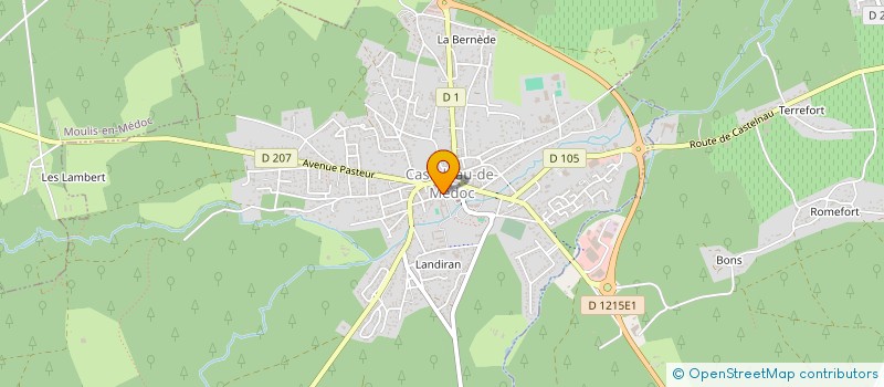 localisation de l'entreprise SARL QUISERTOUT à CASTELNAU-DE-MEDOC