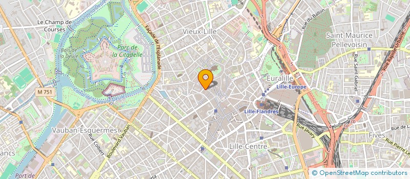 localisation de l'entreprise SARL QUISTRUP à LILLE