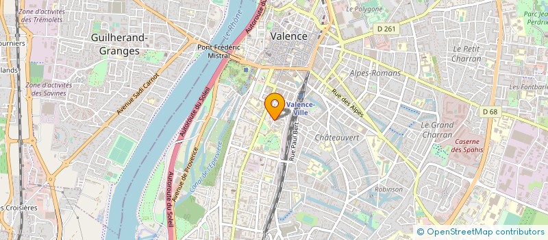 localisation de l'entreprise SARL QWAZAR GROUPE à VALENCE