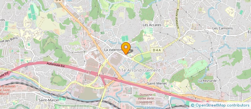 localisation de l'entreprise SARL R.A à MARSEILLE 11EME