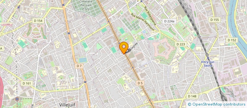 localisation de l'entreprise SARL R.A.D. à VITRY-SUR-SEINE